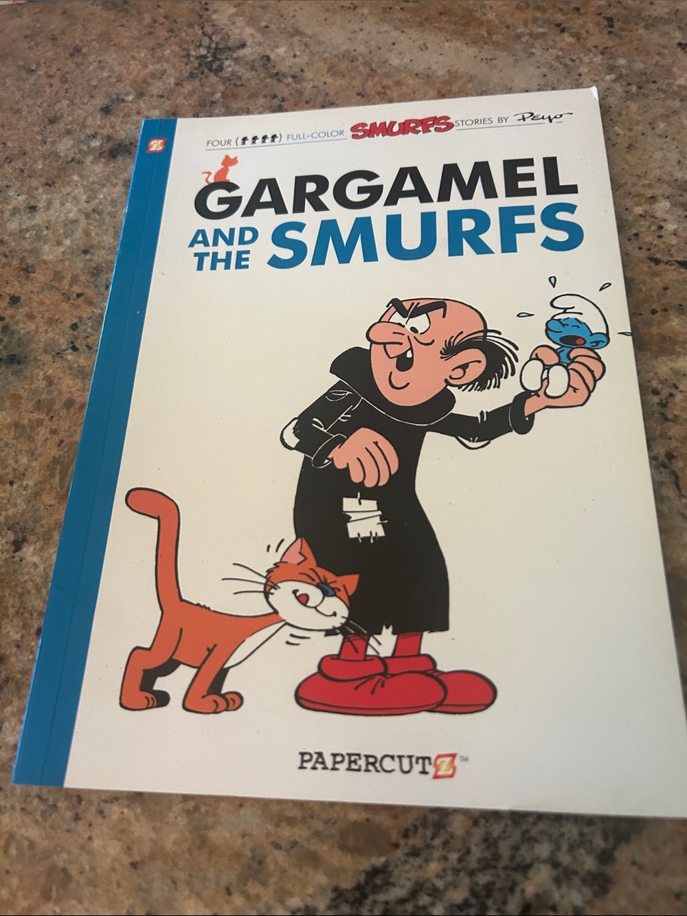 Russell Athletic Blue-Accented Gargamel and the Smurfs Comic